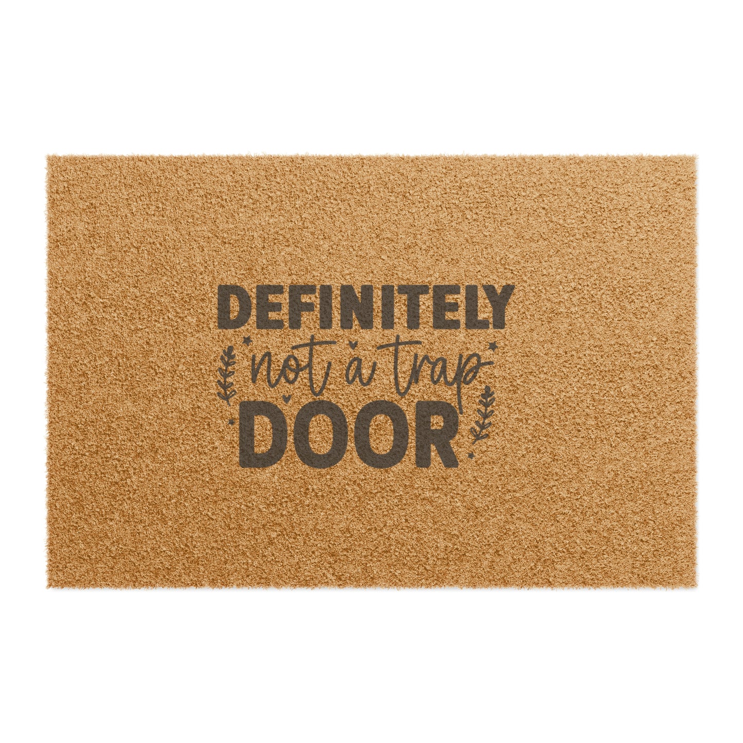 Definitely Not A Trap Door Doormat