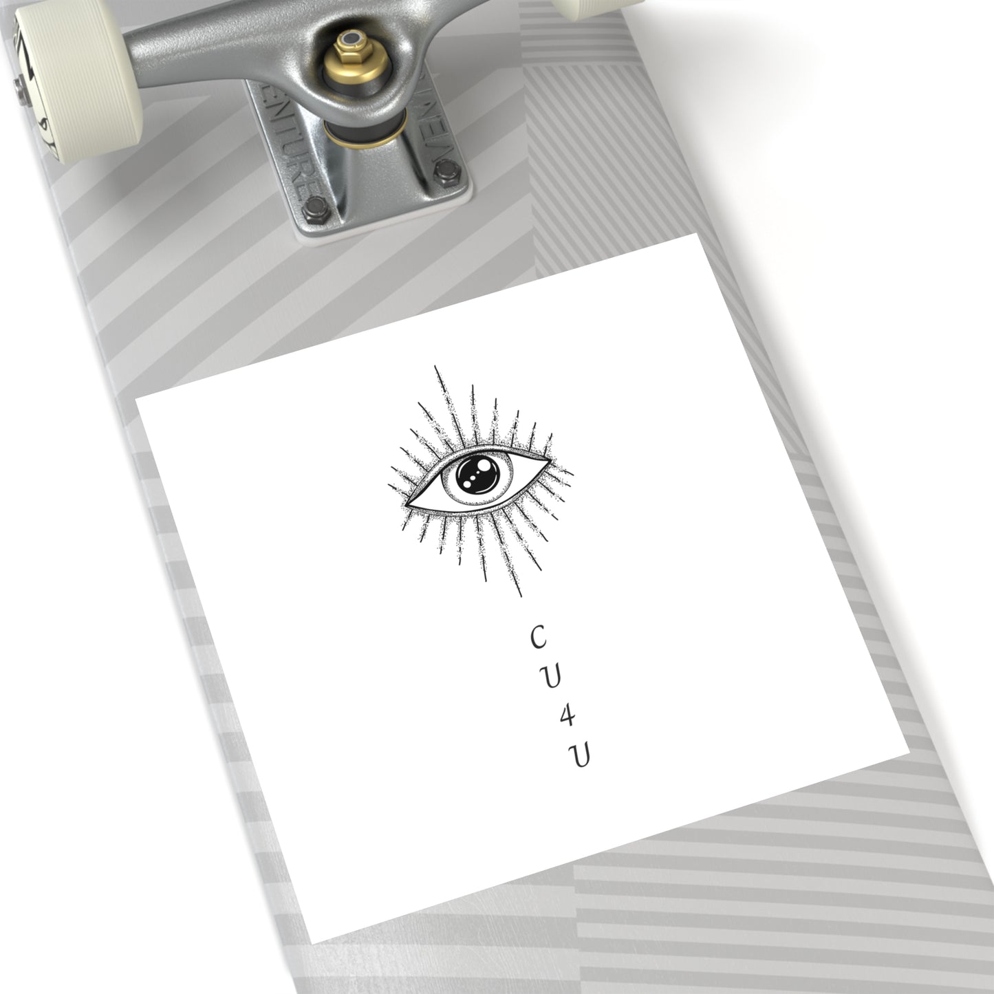 I see you for you Square Stickers, Indoor\Outdoor